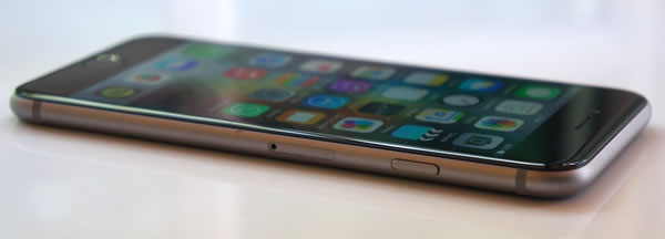 iPhone 6 diseño encendido